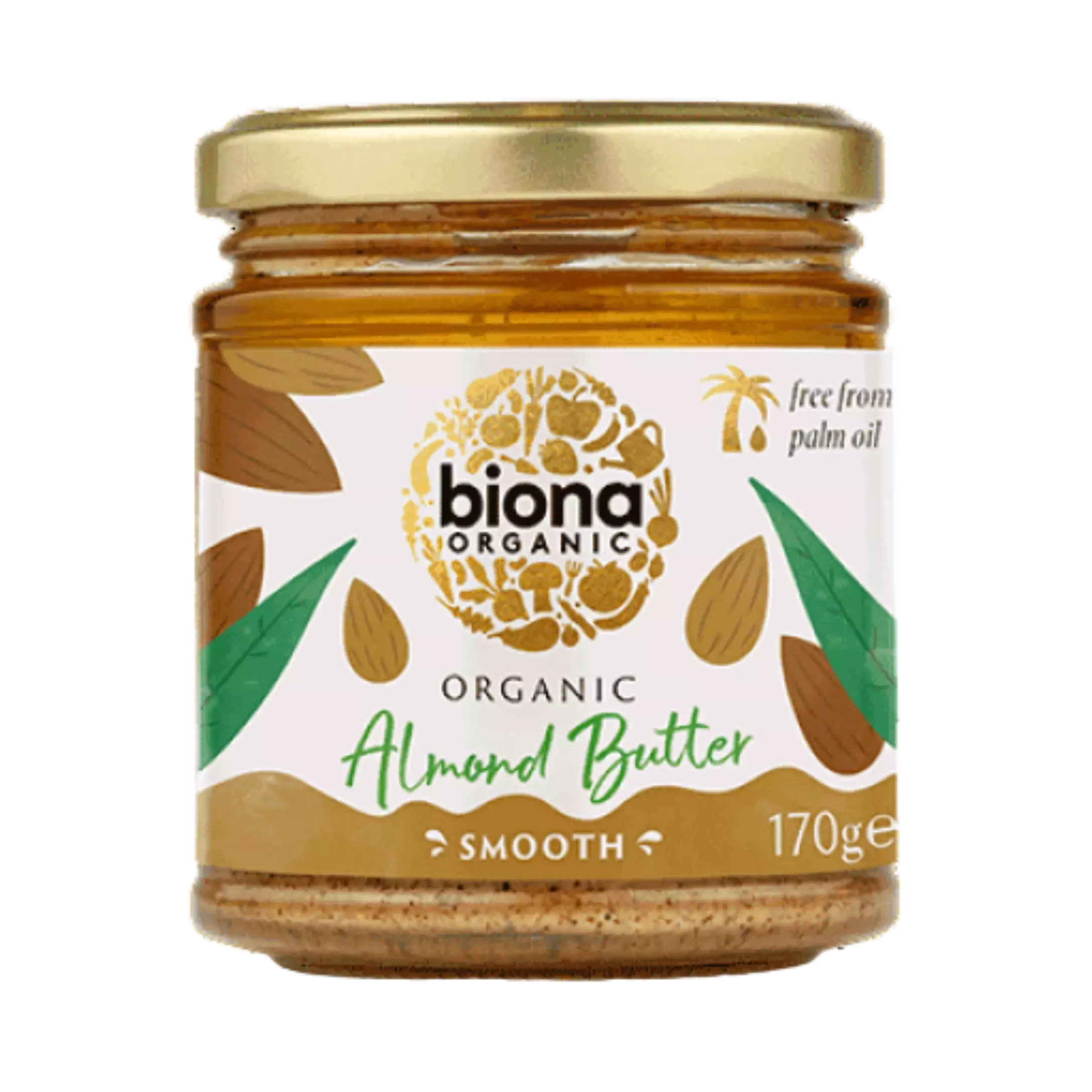 Biona Organic Smooth Almond Butter 170g