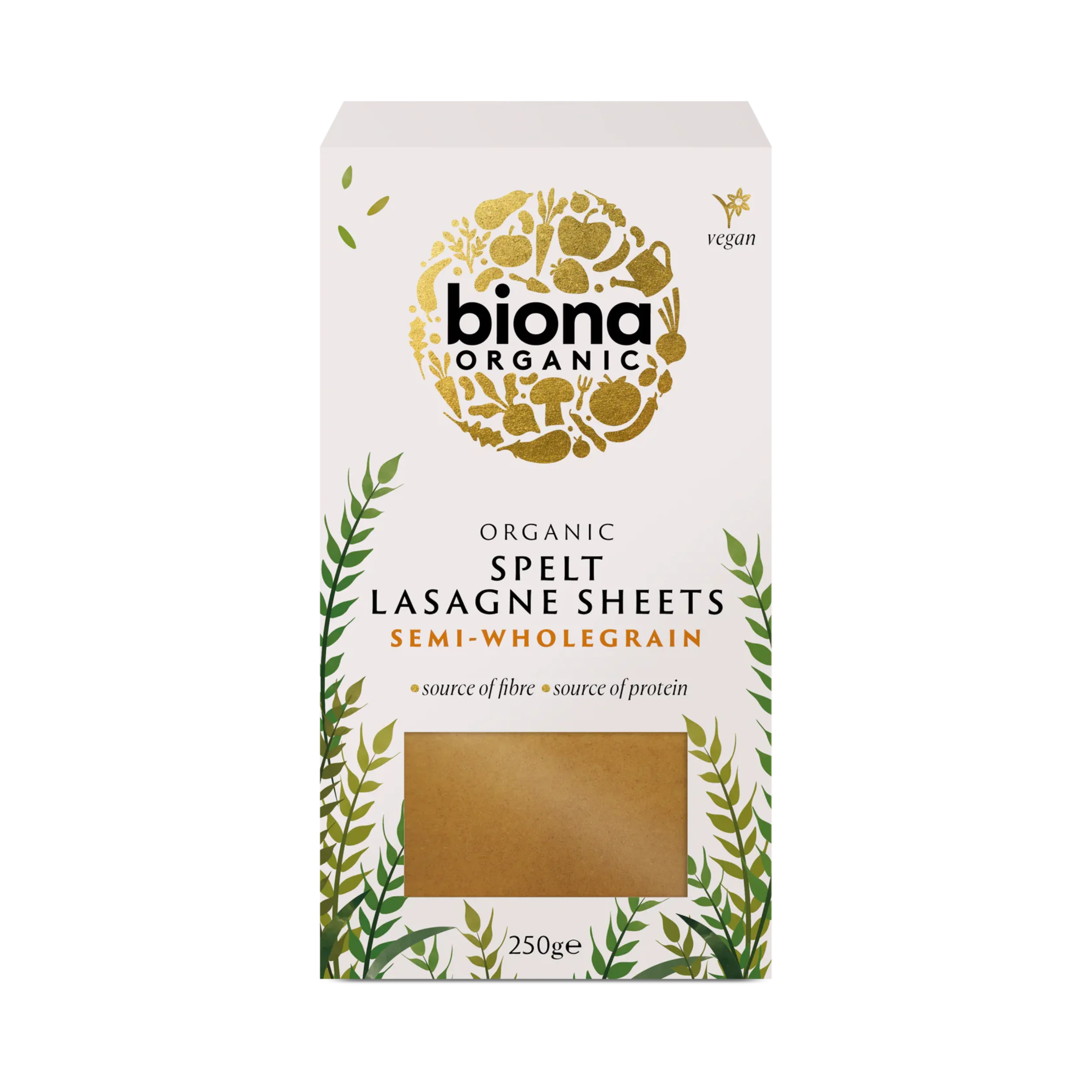 Biona Semi Wholegrain Organic Spelt Lasagne