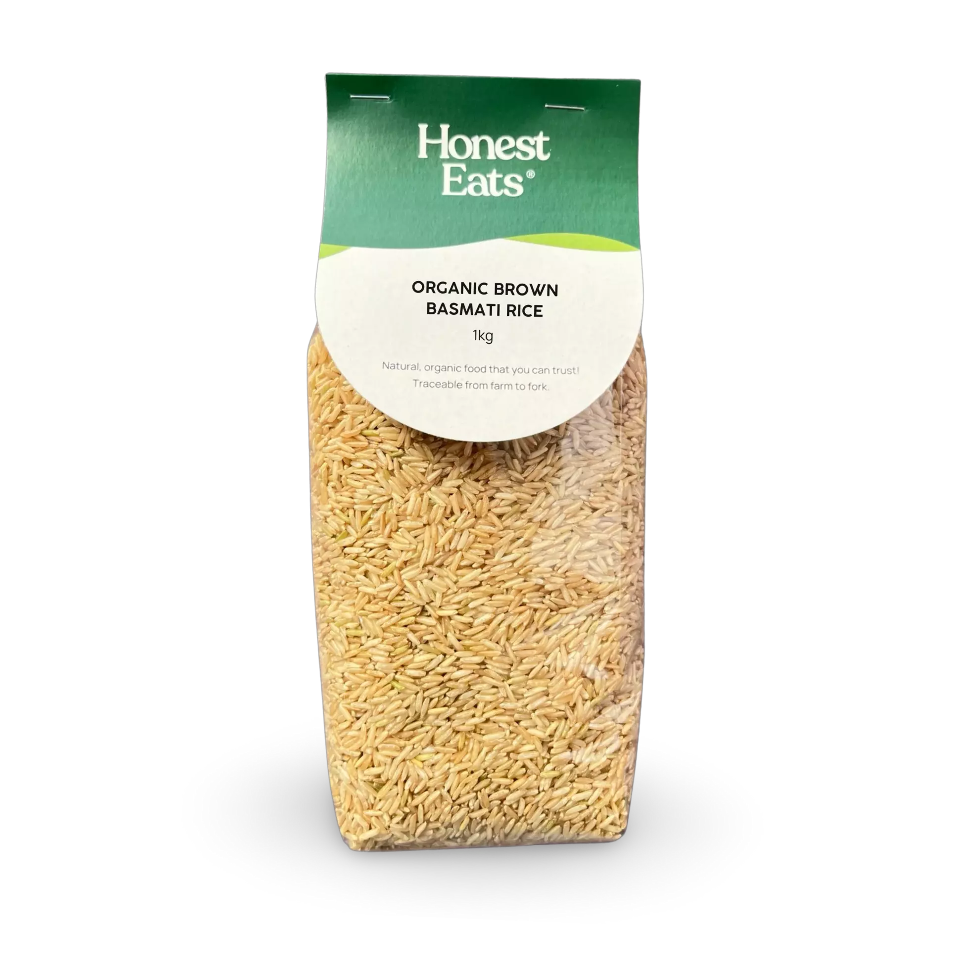 Organic Brown Basmati Rice 1kg