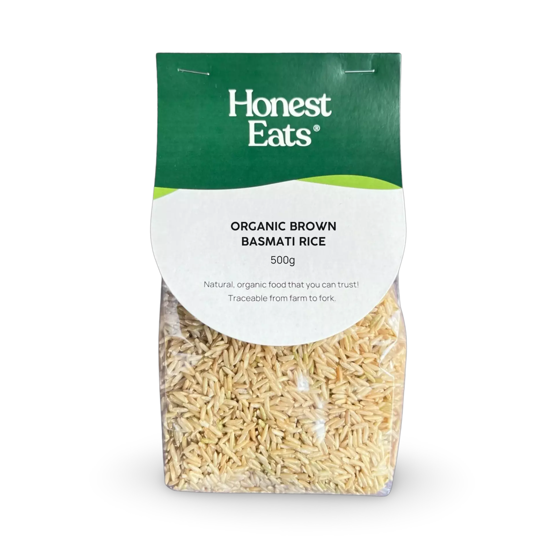 Organic Brown Basmati Rice 500g