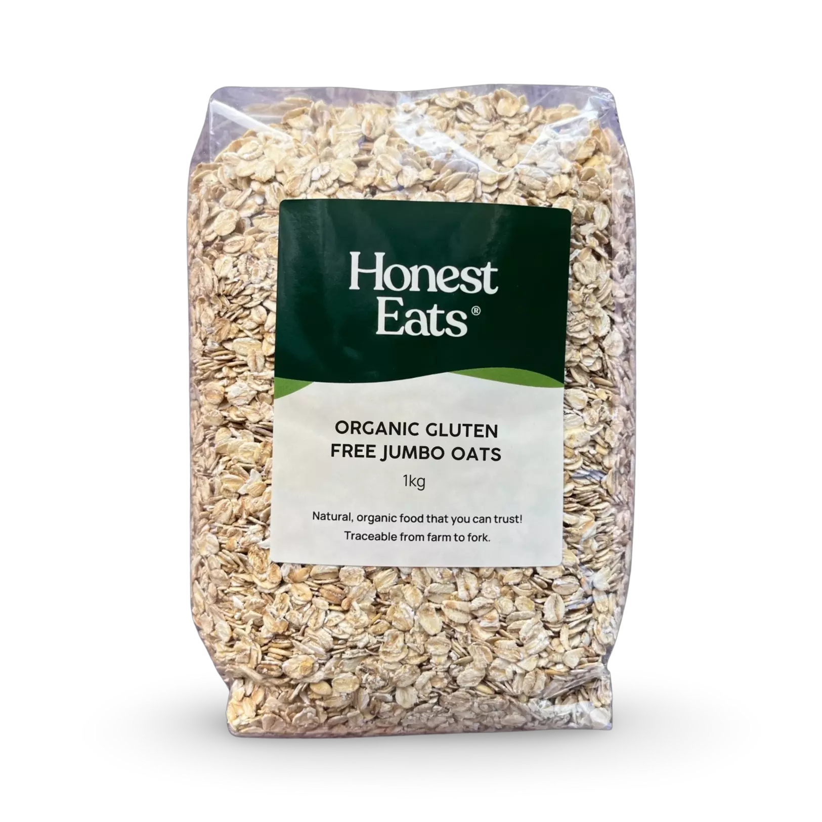 Organic Gluten Free Jumbo Oats 1kg