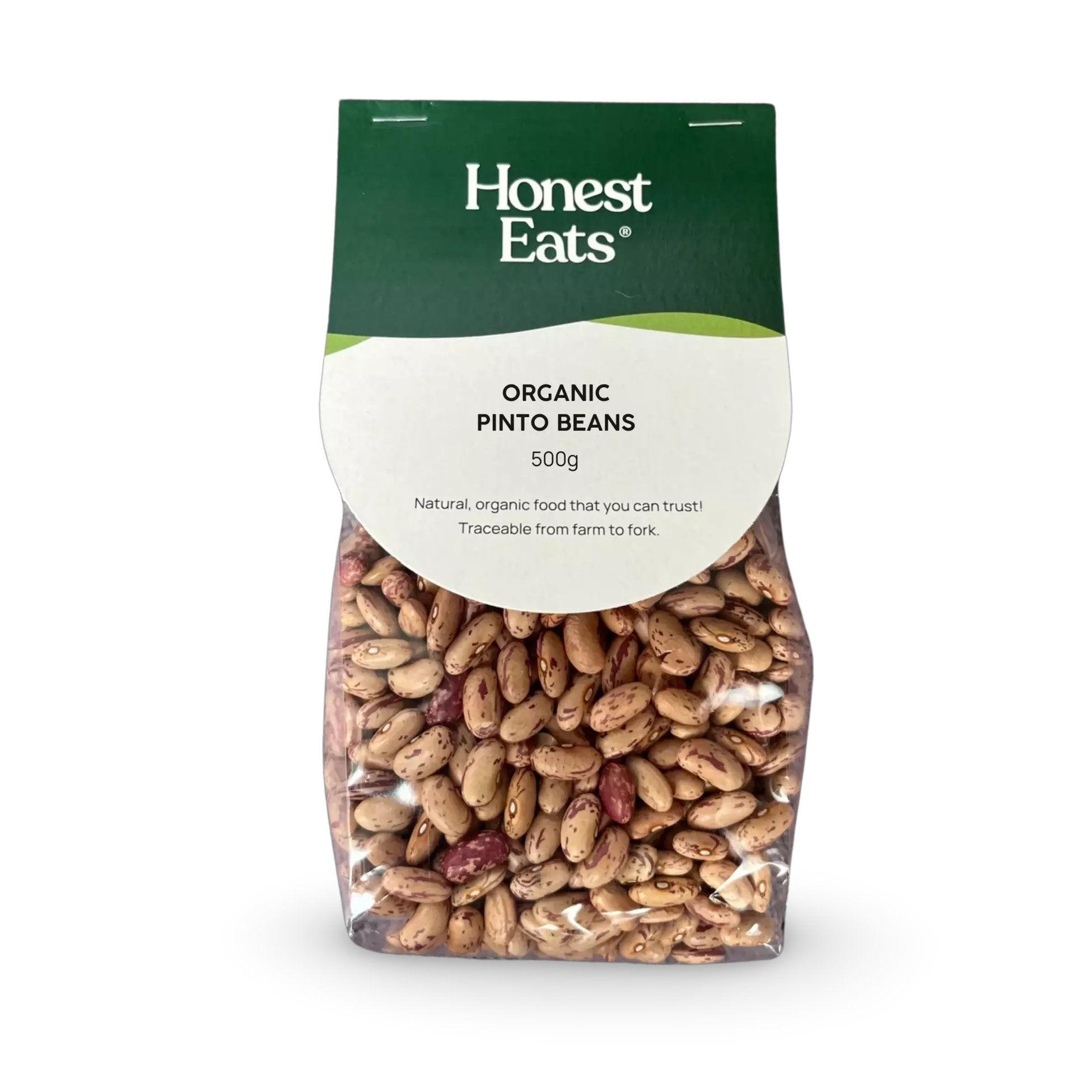 Organic Pinto Beans 500g