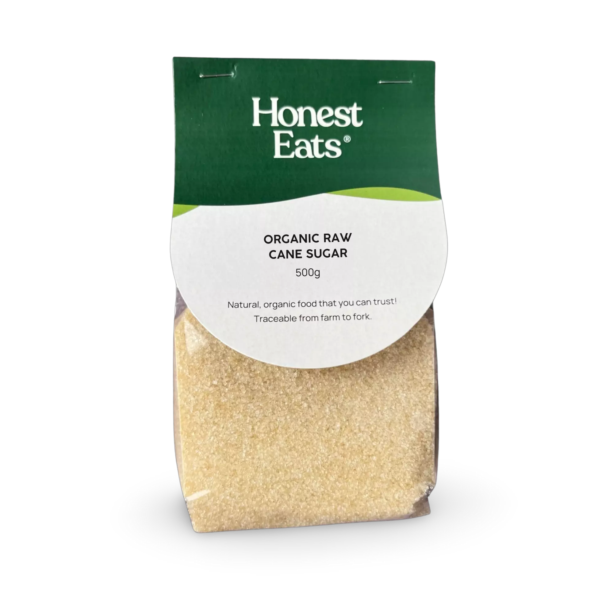 Organic Raw Cane Sugar 500g