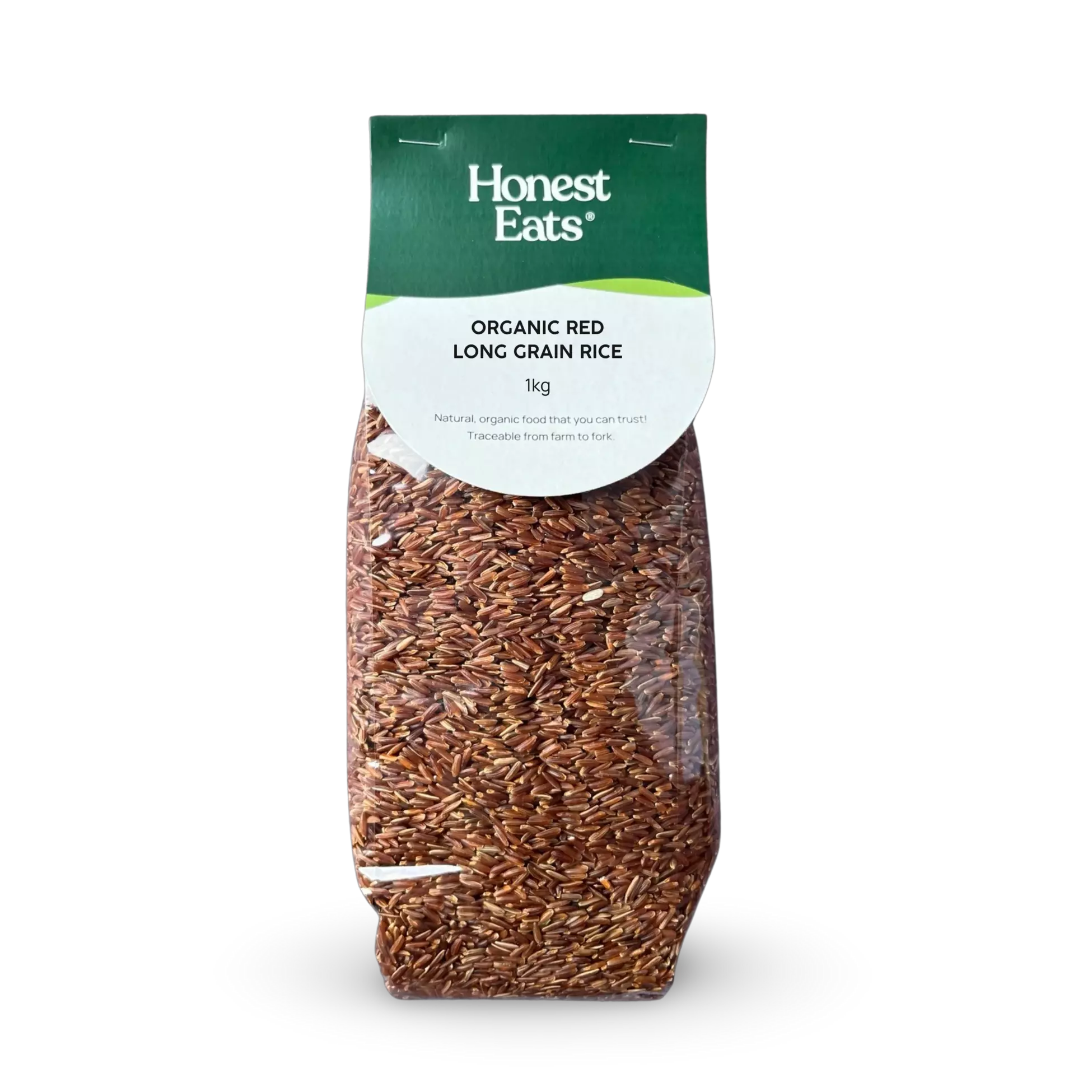 Organic Red Long Grain Rice 1kg