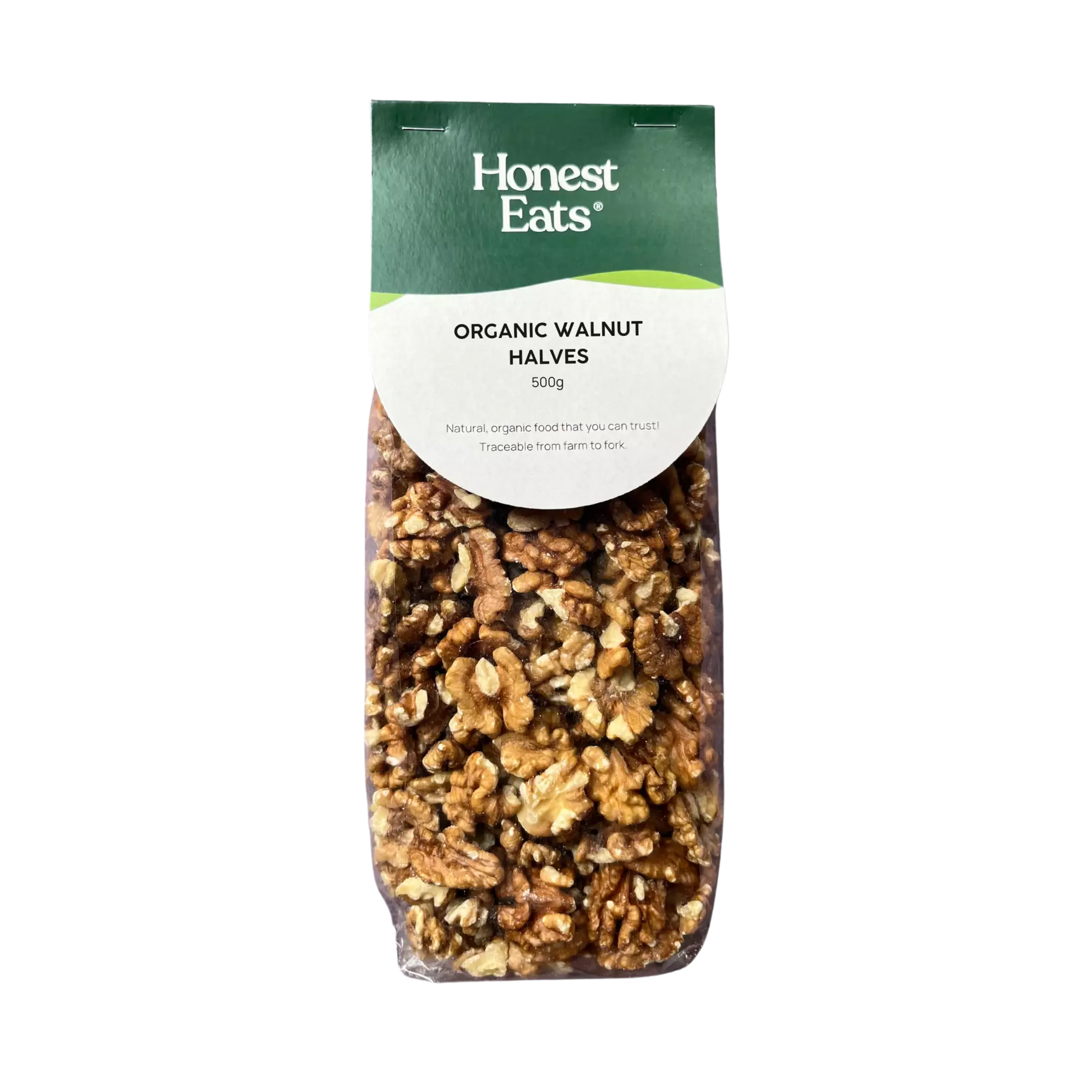 Organic Walnuts Halves 500g