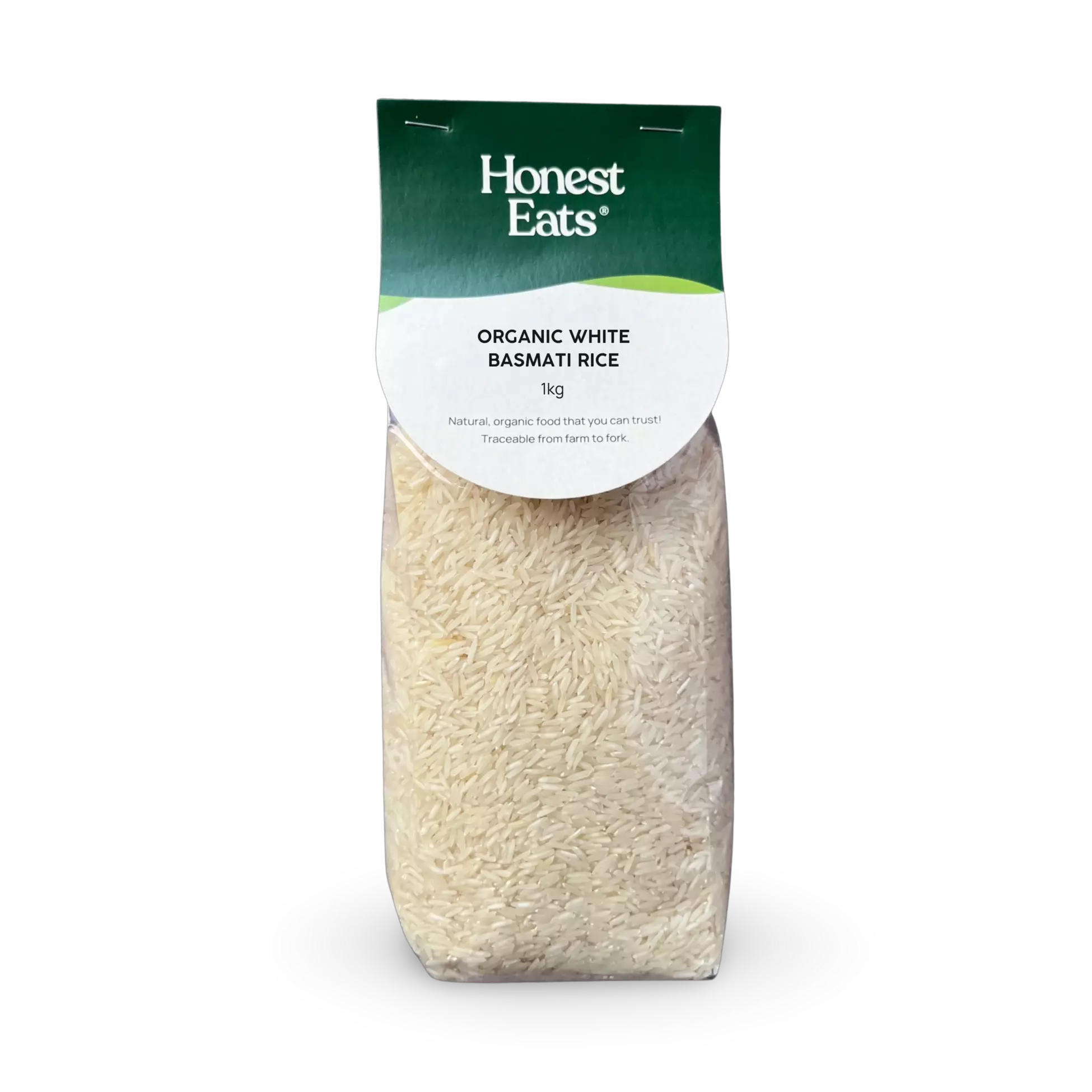 Organic White Basmati Rice 1kg