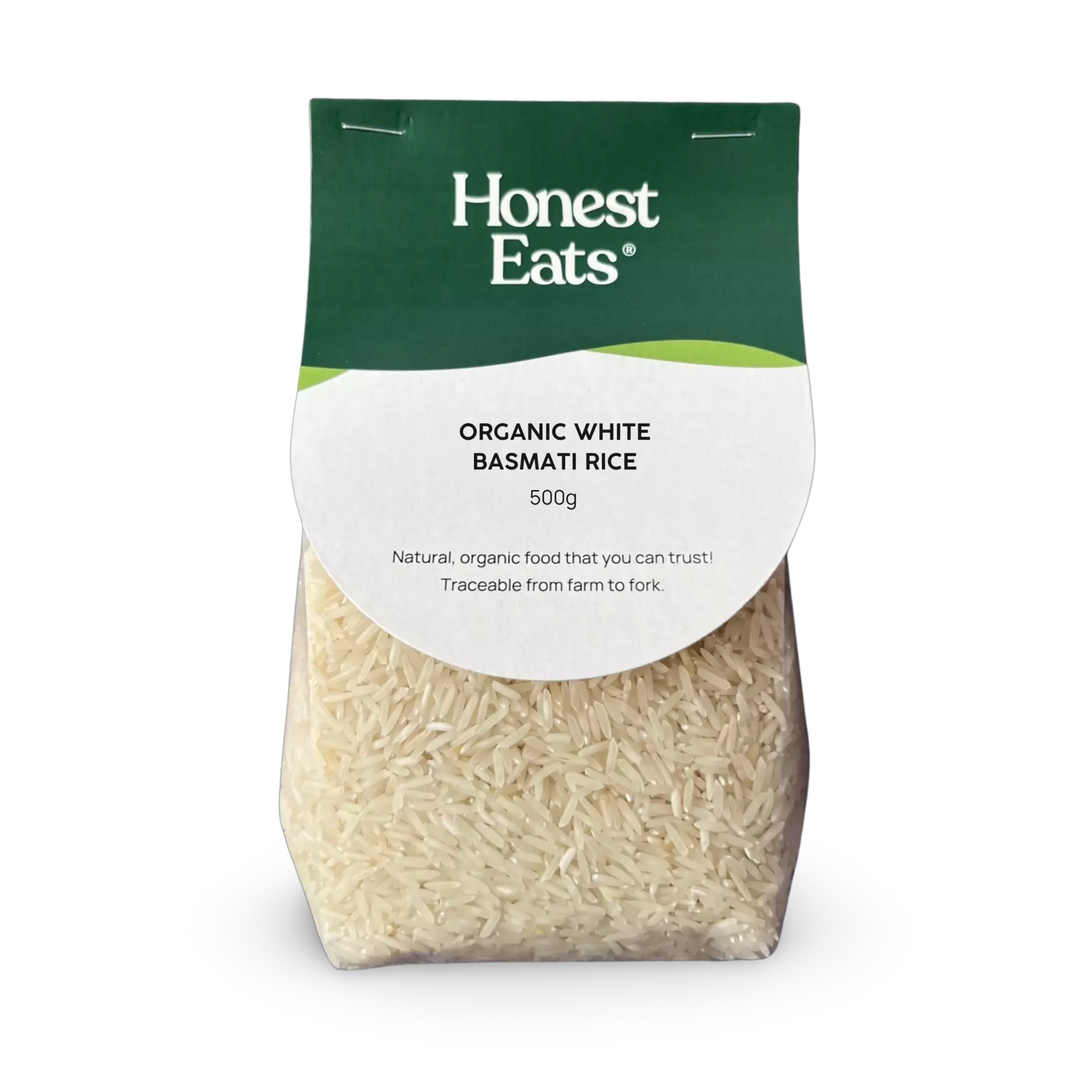 Organic White Basmati Rice 500g